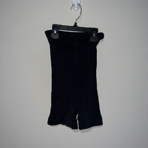 SKIMS  SEAMLESS SCULPT STRAPLESS SHORTIE BODYSUIT ONYX BLACK SMALL